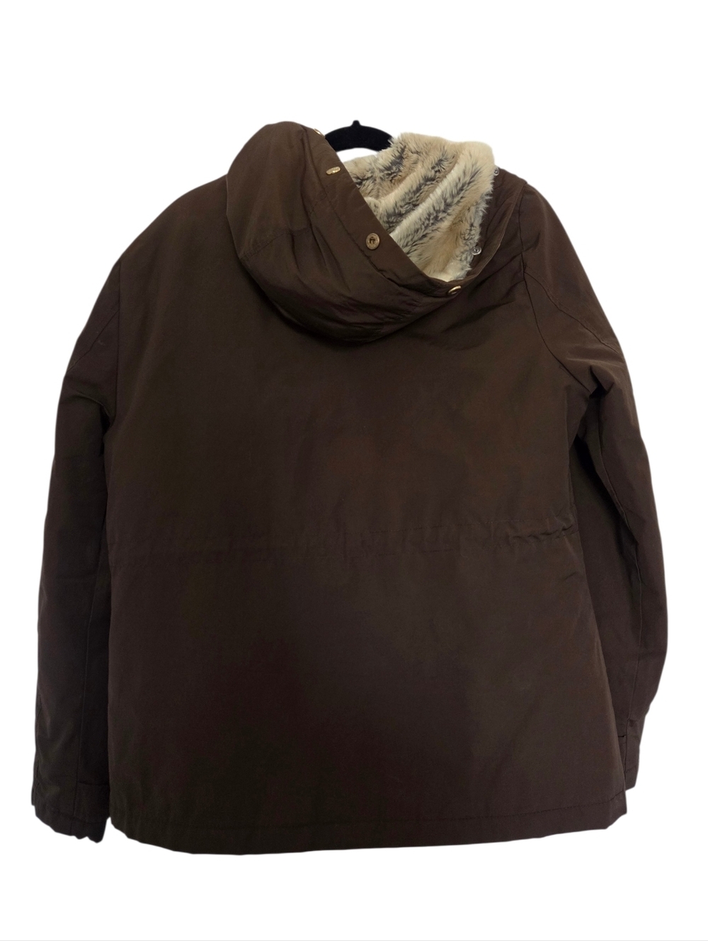 Olive  Faux Fur Lined Parka Jacket - Picture 2 of 4